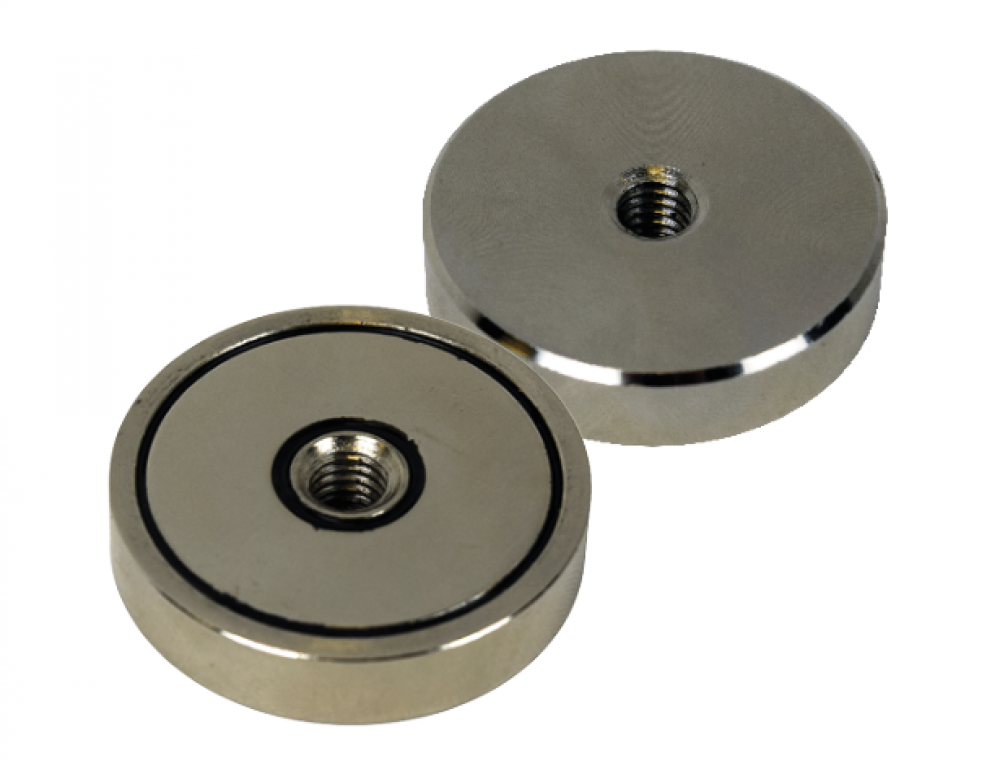 Eclipse Magnetics-industriel Alnico 5 Deep Pot Magnet 833 27 mm M6 6.1 KG 