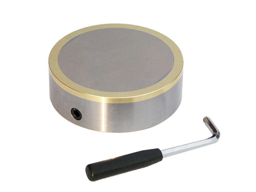 1 x ECLIPSE Magnethalter rund zuschaltbar; magnetic lathe chuck; Ø 122mm; AX475C 