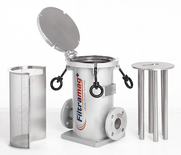 Filtramag+ patentierter Magnetfilter mit allen Komponenten
