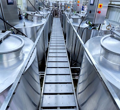 stainless steel in food processing