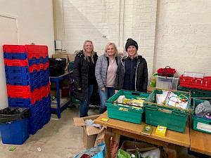 food bank volunteering