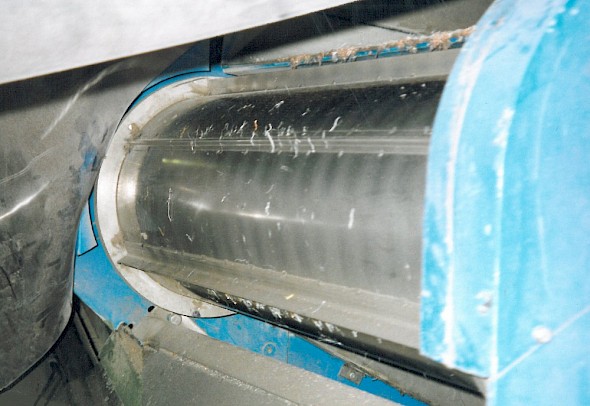 Magnetic Drum Metal Separator Application