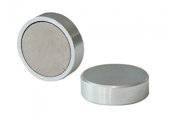 Samarium Cobalt Shallow Pot Magnets | Eclipse Magnetics Samarium Cobalt Shallow Pot Magnets | Eclipse Magnetics