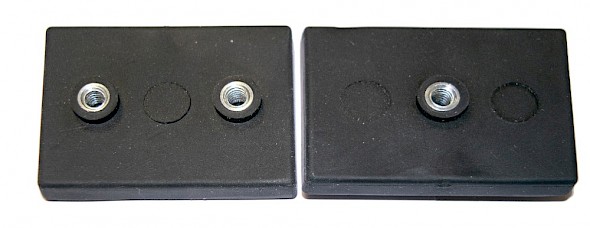 Rubber Covered Neodymium Magnet rectangular