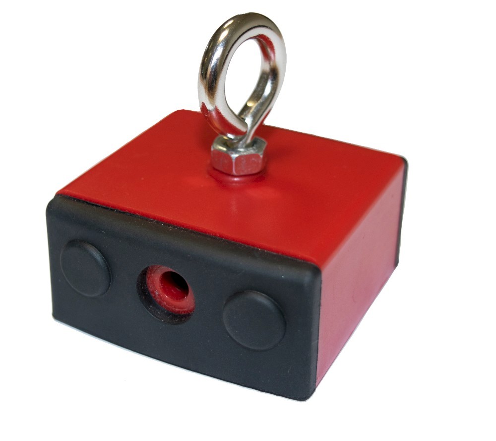 Retrieval or Holding Magnet with Eyelet | Eclipse Magnetics